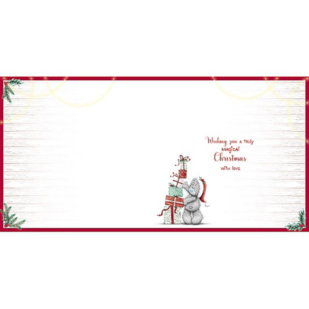 Holly Jolly Christmas Me to You Bear Christmas Card Extra Image 1